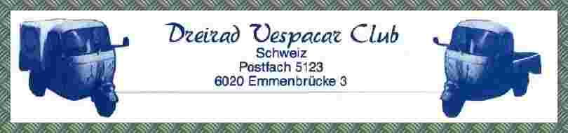 3 Rad Vespacar Club Schweiz